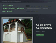 Tablet Screenshot of costabravaconstructionpr.com